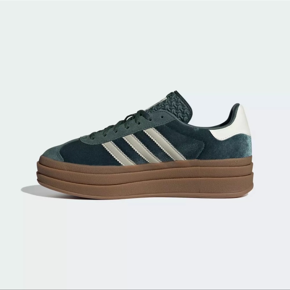 🌲 Adidas Gazelle Bold Mineral Green 🌲 - Picture 3 of 5